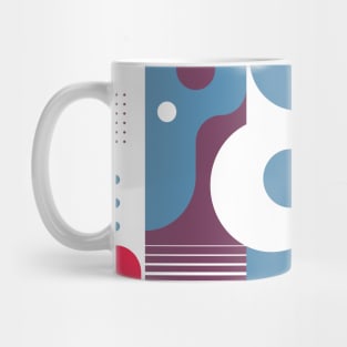 Retro Bauhaus Abstract 2 Mug